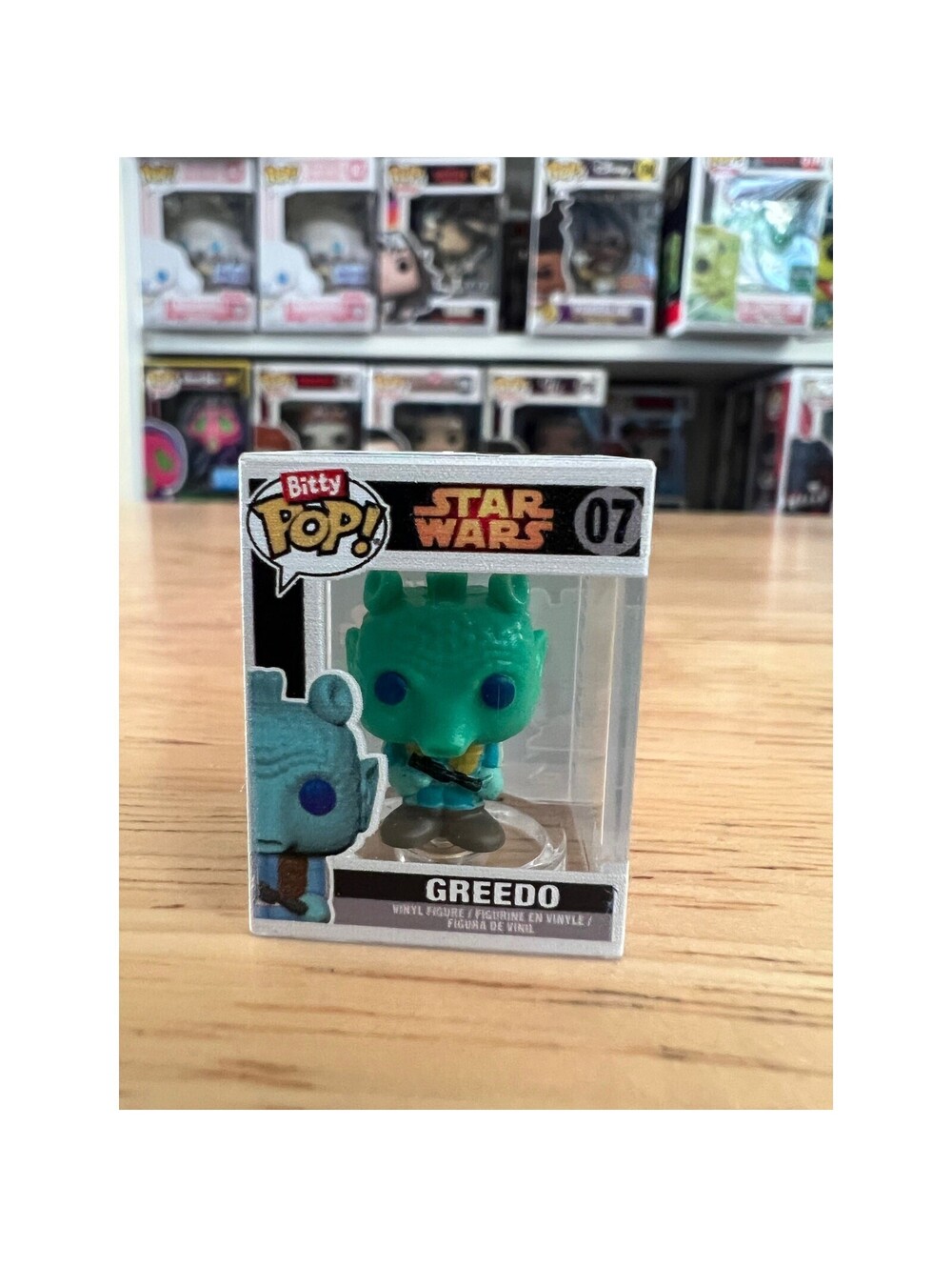 BITTY Greedo 1-Inch Funko Pop #07 Star Wars Movies Vinyl Figure Sci-Fi Film IV